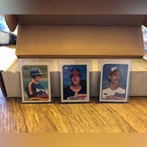 1989 Topps Baseball Cards Complete Set of 792
